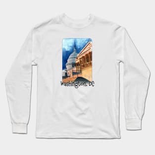 Capitol, Washington DC Long Sleeve T-Shirt